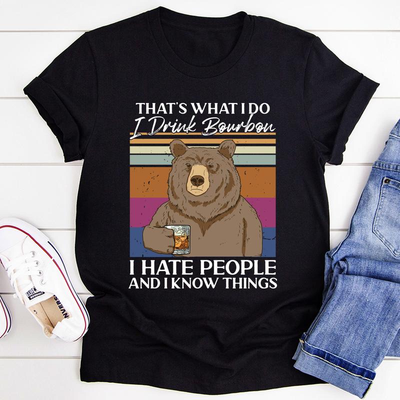 Bourbon Bear T-Shirt