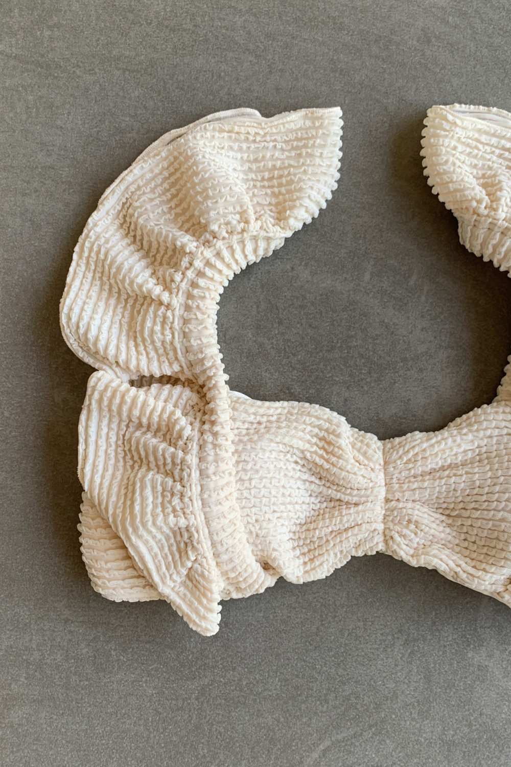 Pearl Textured Camille Bikini Top