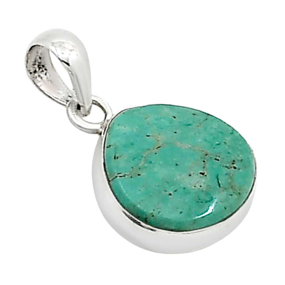 Natural Rare Turquoise Nevada Aztec Mt Pendant P-1001 27-EP11130