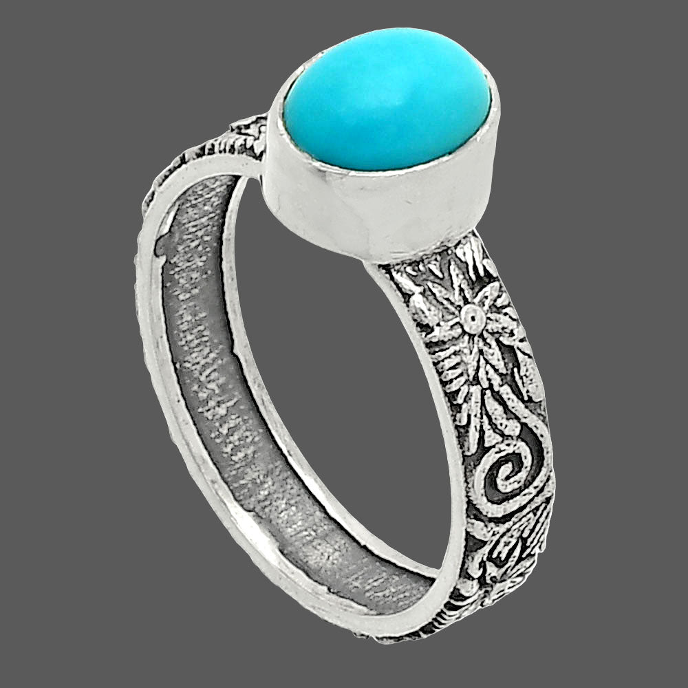 Sleeping Beauty Turquoise - USA Ring size-6 R-1055 27-ER11277