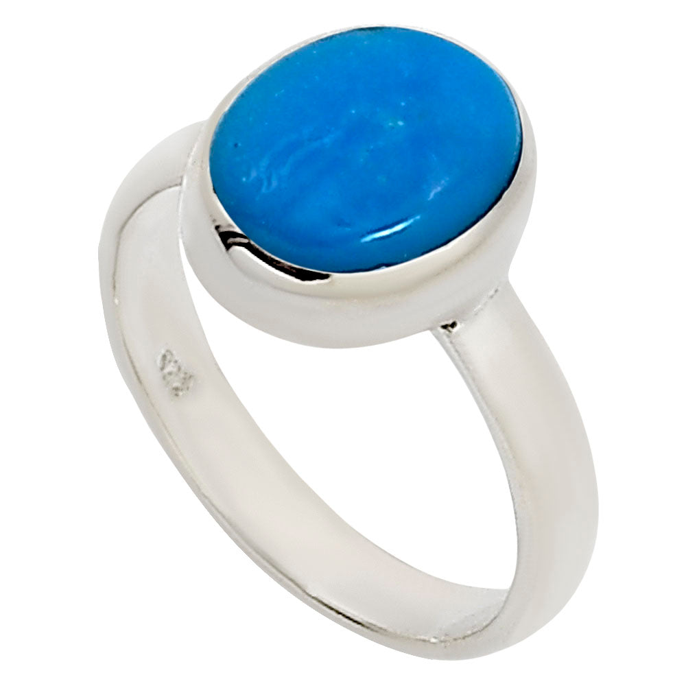 Natural Rare Turquoise Nevada Aztec Mt Ring size-6 R-1004 27-ER15662