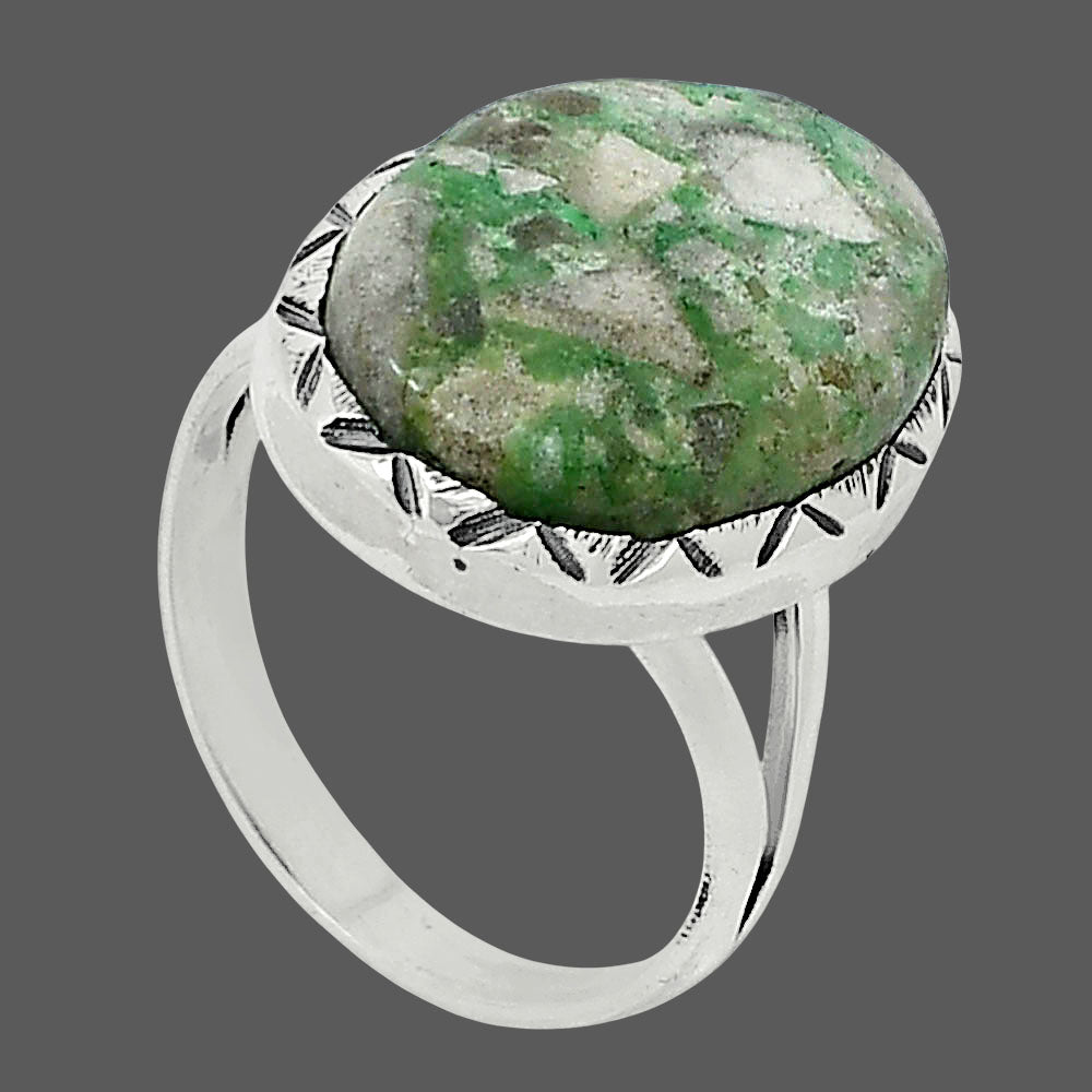 Premium Quality Utah Variscite Ring size-7 R-1074 40-ER13469