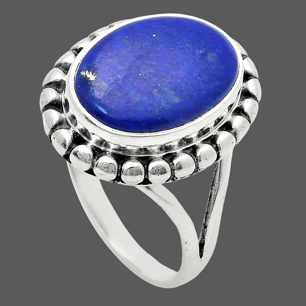Premium Quality Lapis Lazuli - Afghanistan Ring size-7 R-1071 42-ER13697