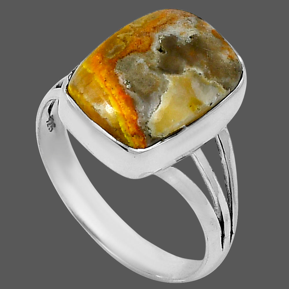 Premium Quality Natural Indonesian Bumble Bee Ring size-9 R-1003 54-ER14439