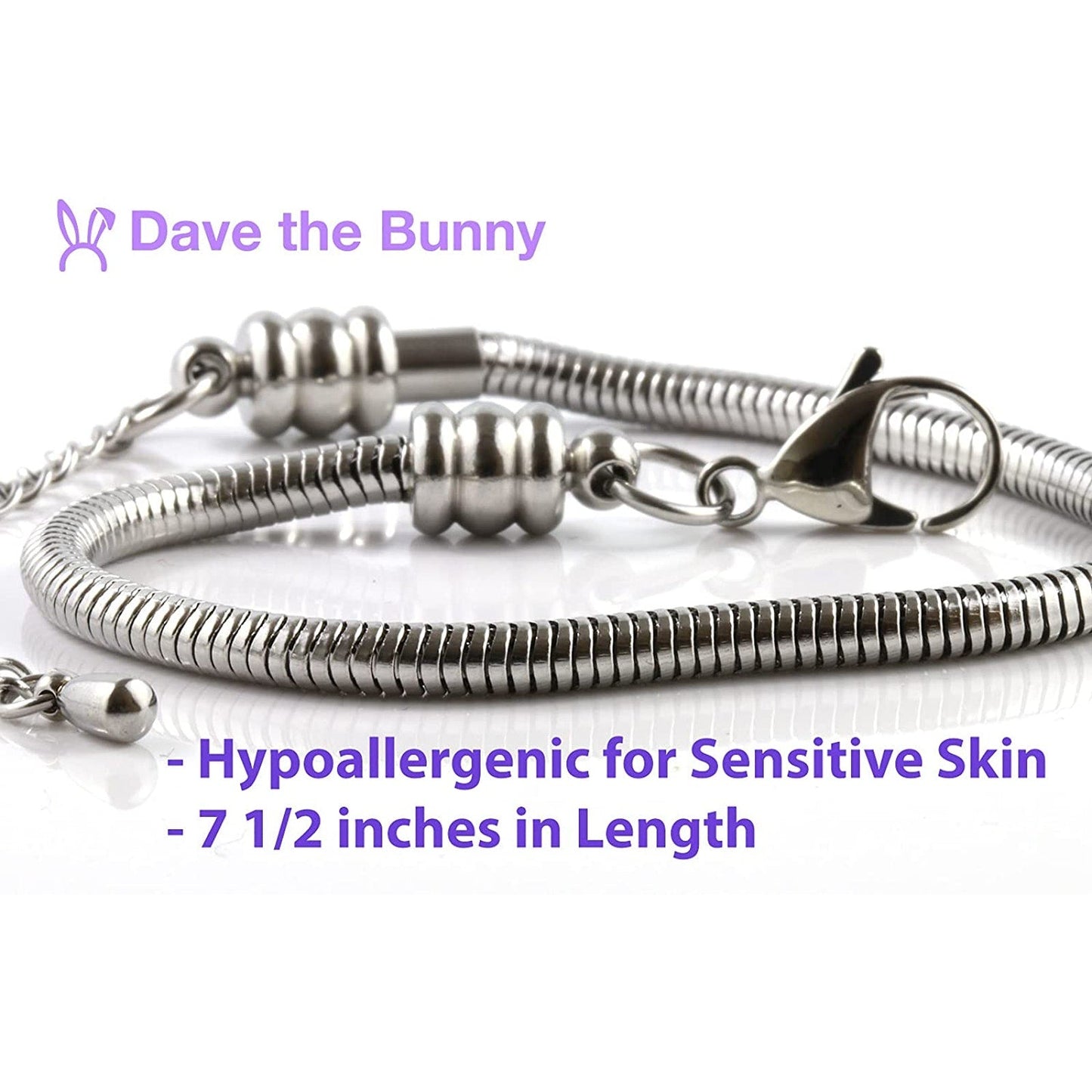 Shopoholic Text Shopping Addiction Charm Bracelet