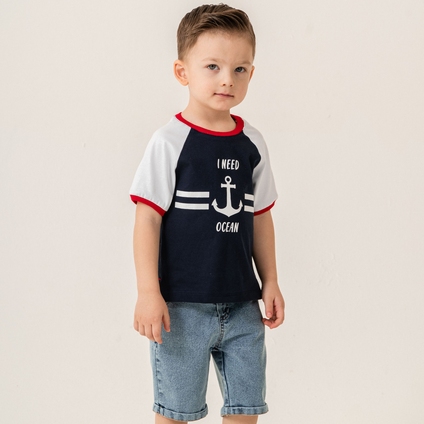Ocean Anchor Boys Casual Set