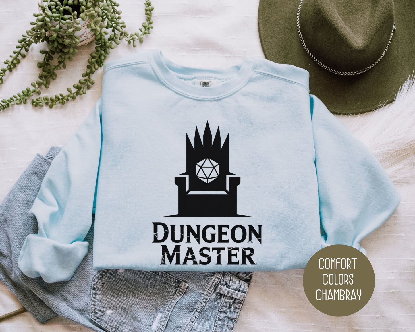 Dungeon Master Comfort Colors Sweatshirt