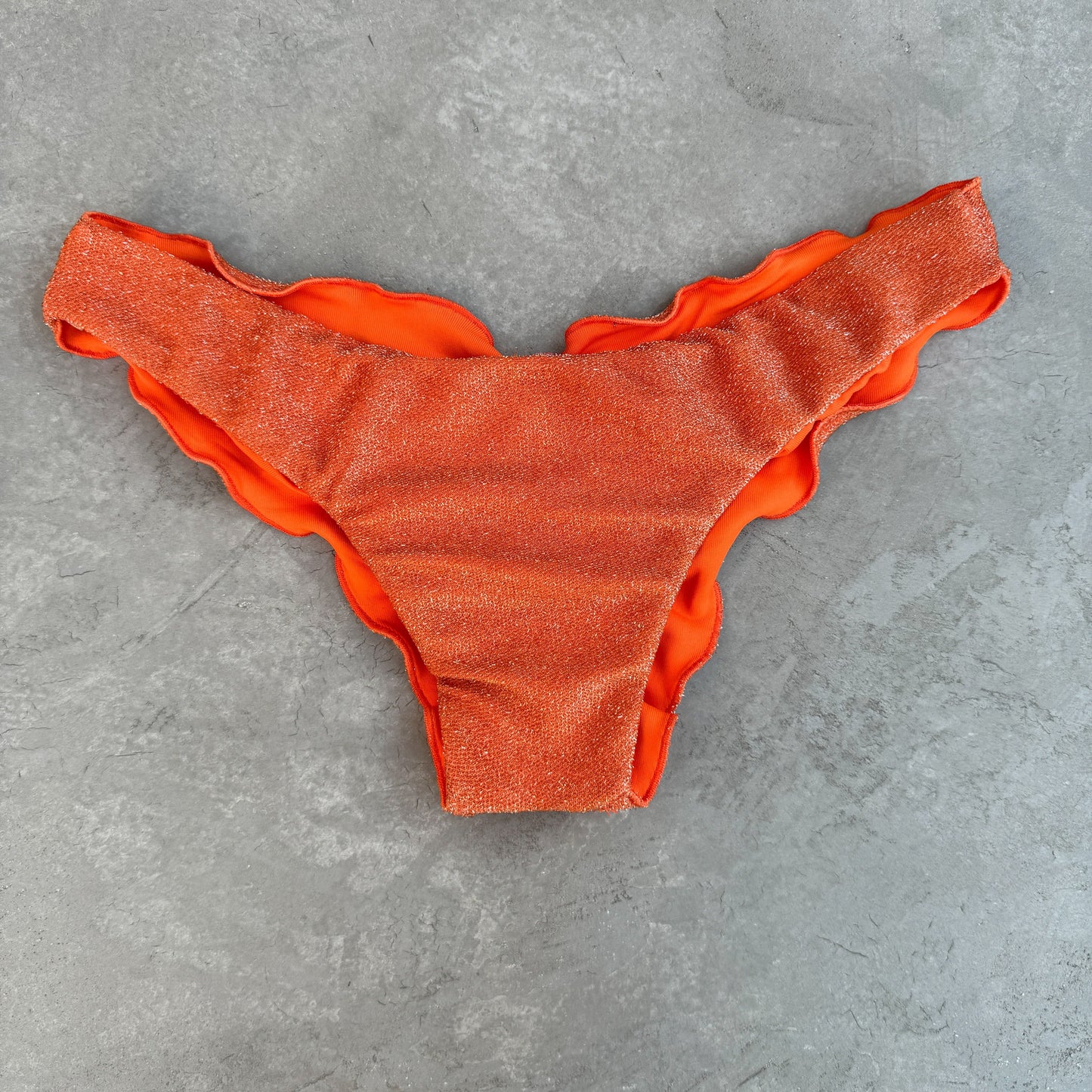 Orange Sparkle Lili Ripple Bottom