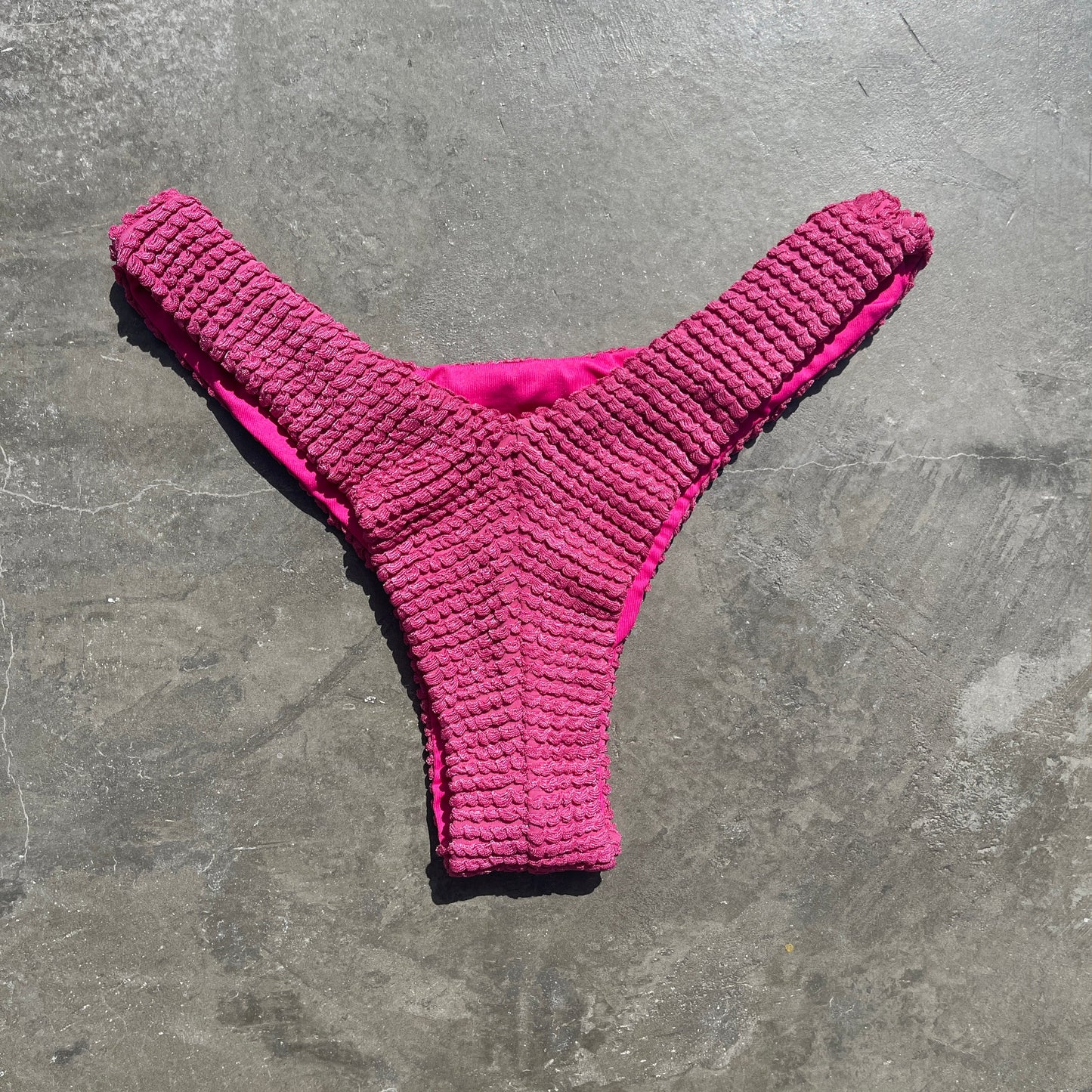 Lychee Martini Textured Bia Bikini Bottom