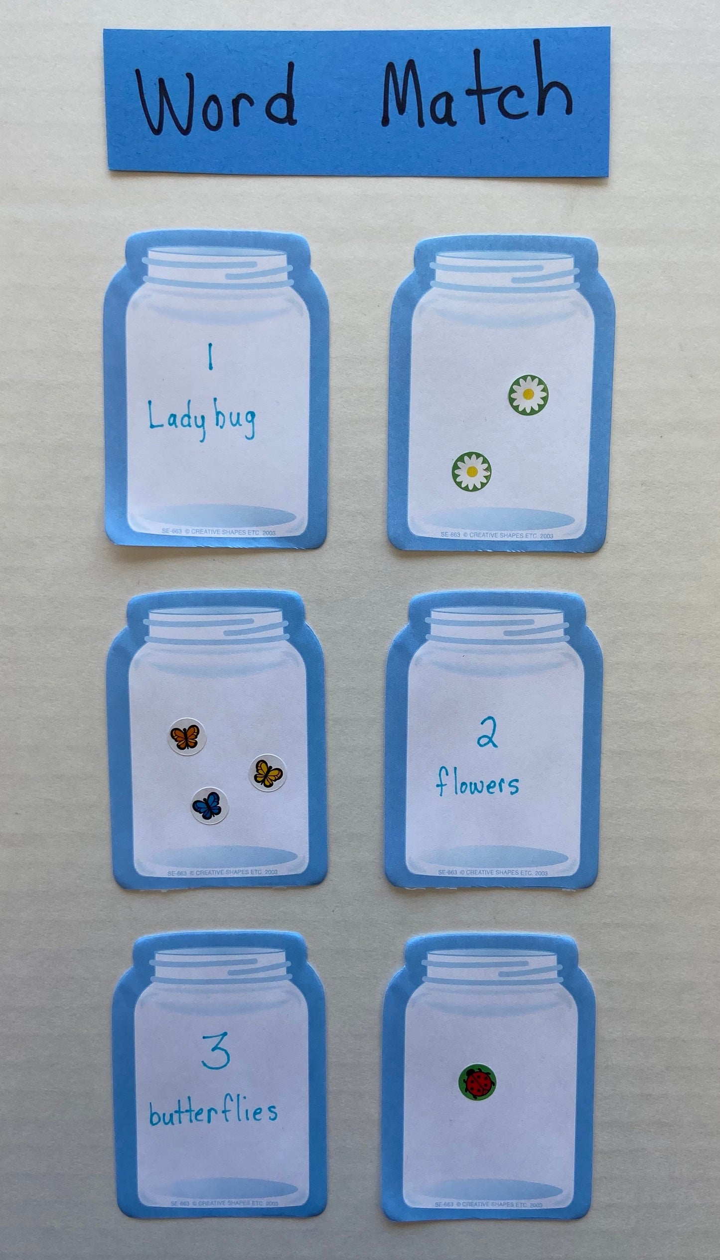 SHAPES ETC. Large Notepad Set - Insects