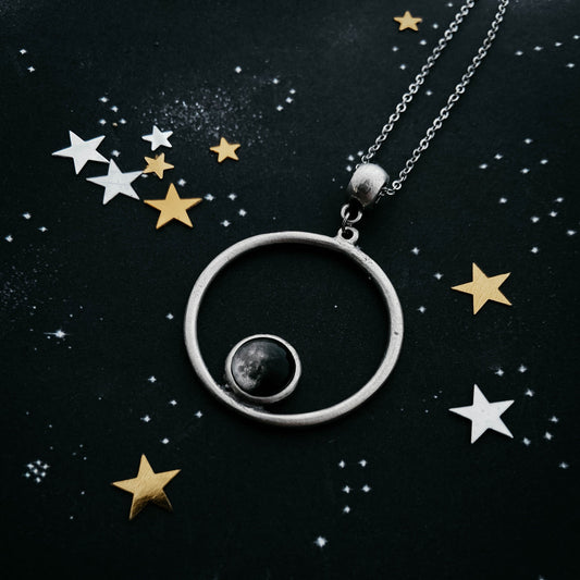 My Moon Circle Pendant