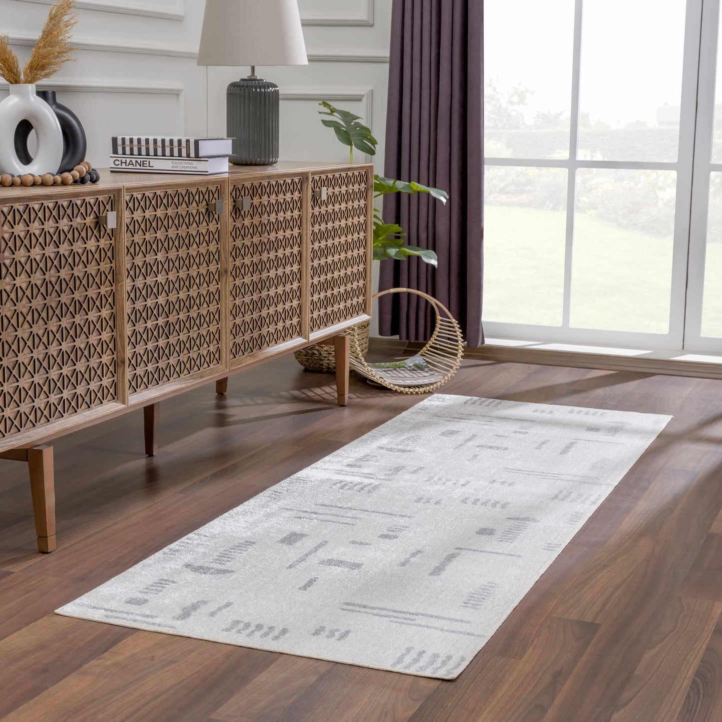 Eitan Washable Area Rug