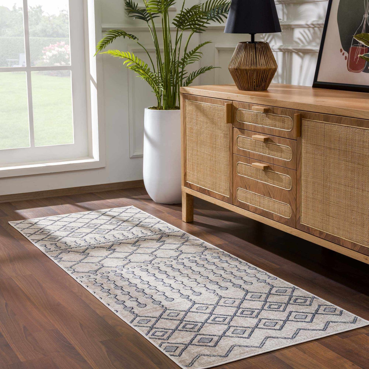 Midstream Washable Area Rug
