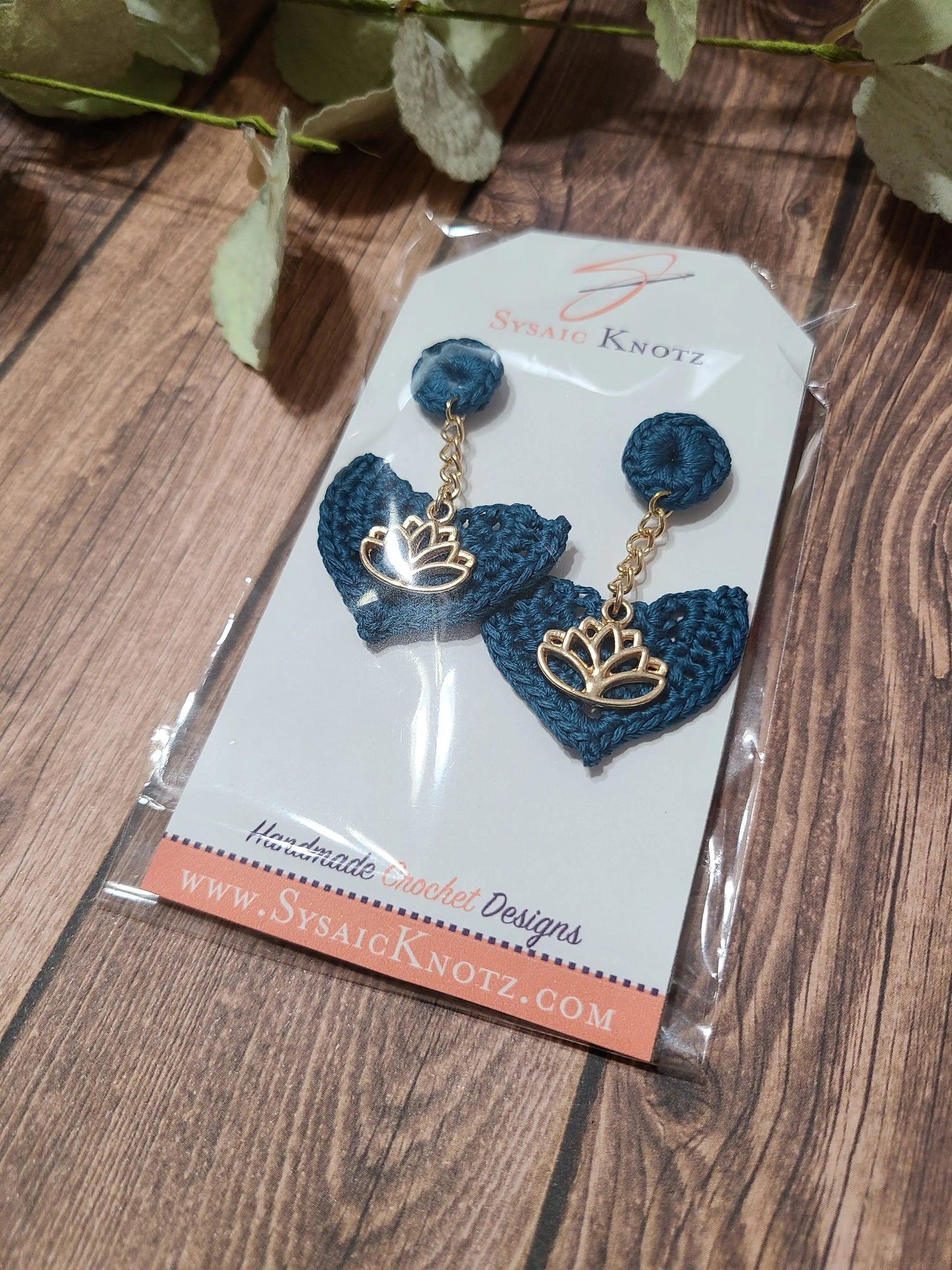 Lotus Flower Earrings