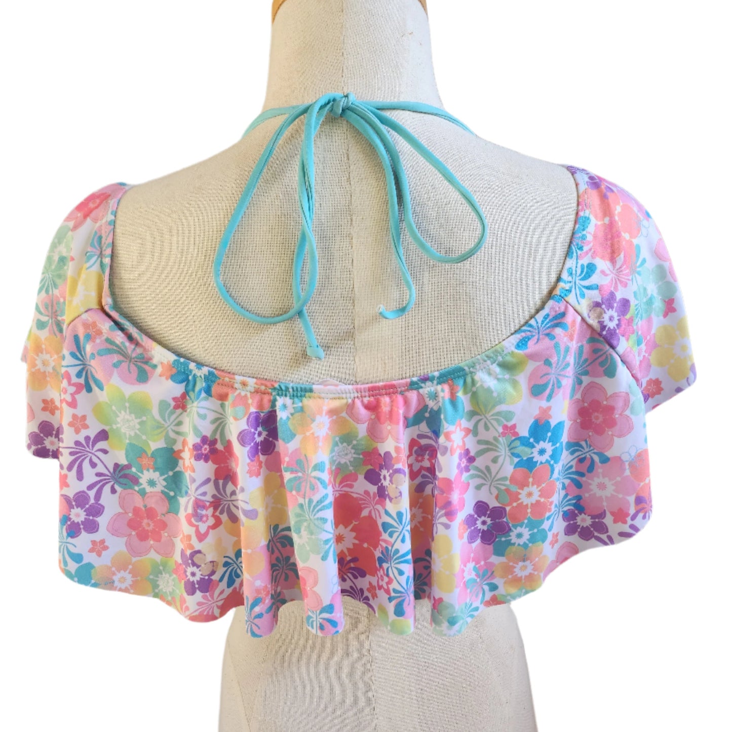 Loco Boutique Garden Off Shoulder Bandeau Bikini Top