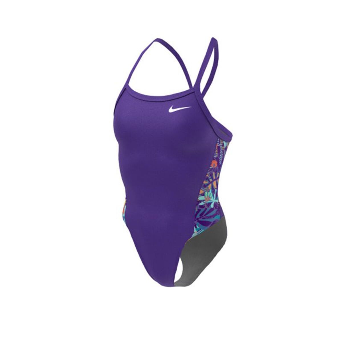 Women’s Bathing Costume Nike Hidrastrong Purple
