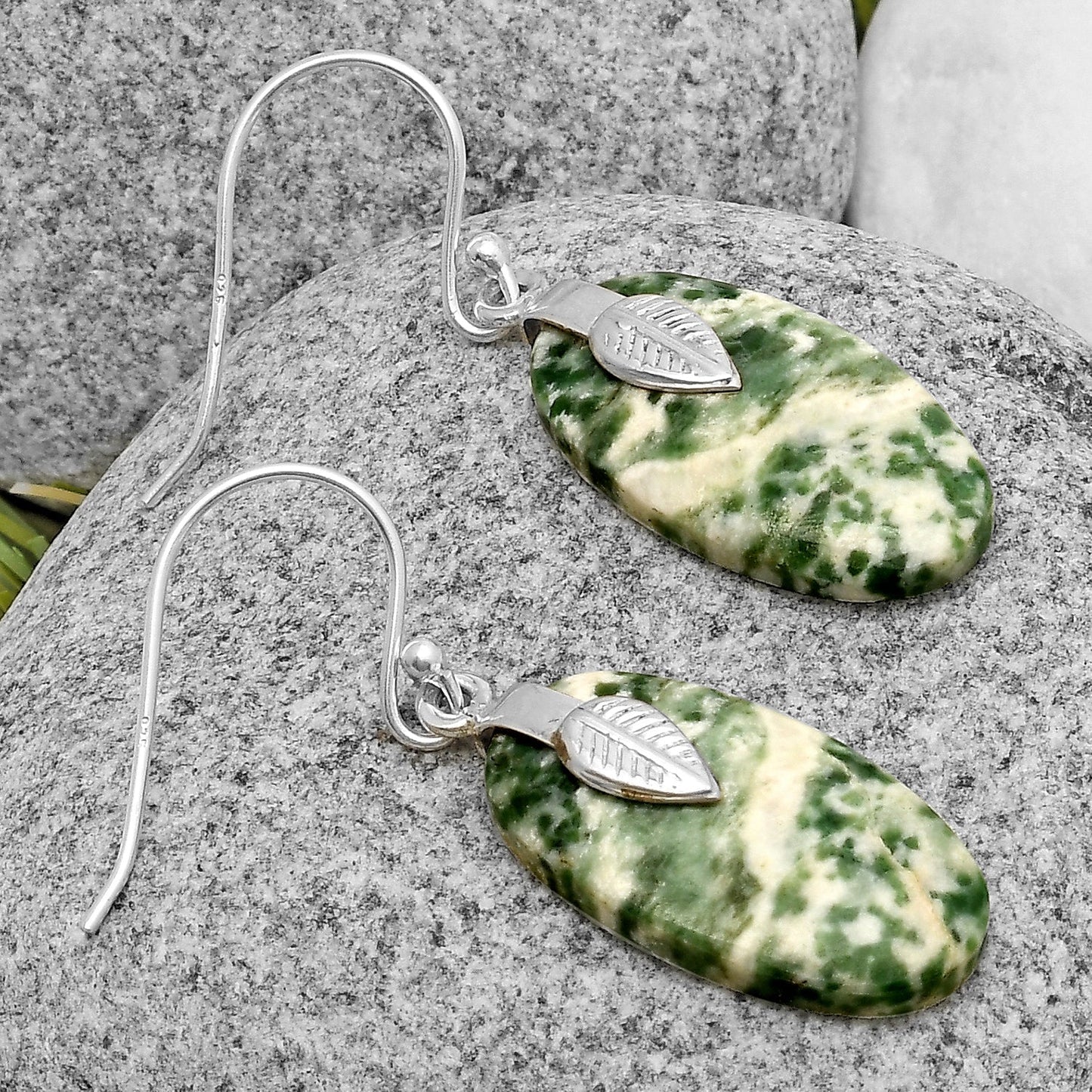 Natural Dioptase Earrings E-1137 SDE67233