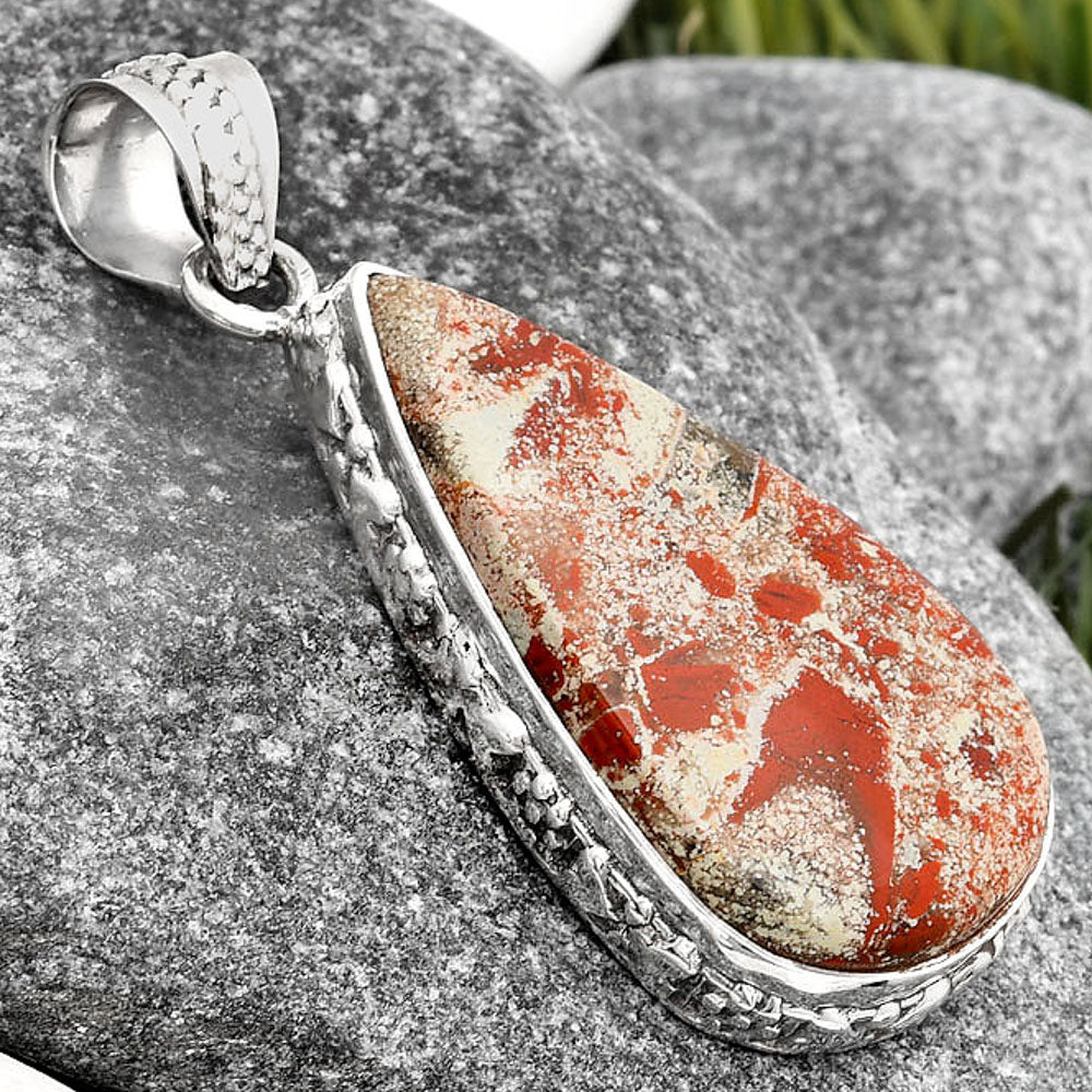 Natural Tabu Jasper Pendant P-1060 SDP106754