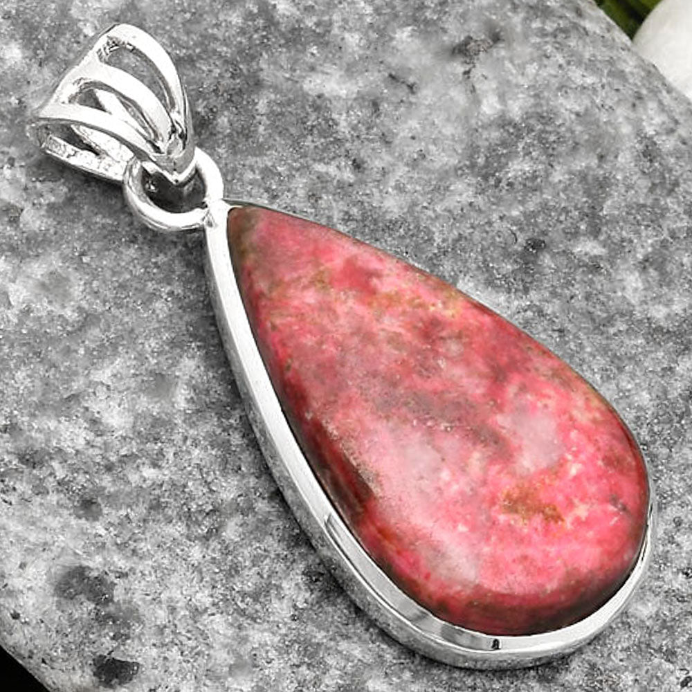Natural Pink Thulite - Norway Pendant P-1002 SDP108130