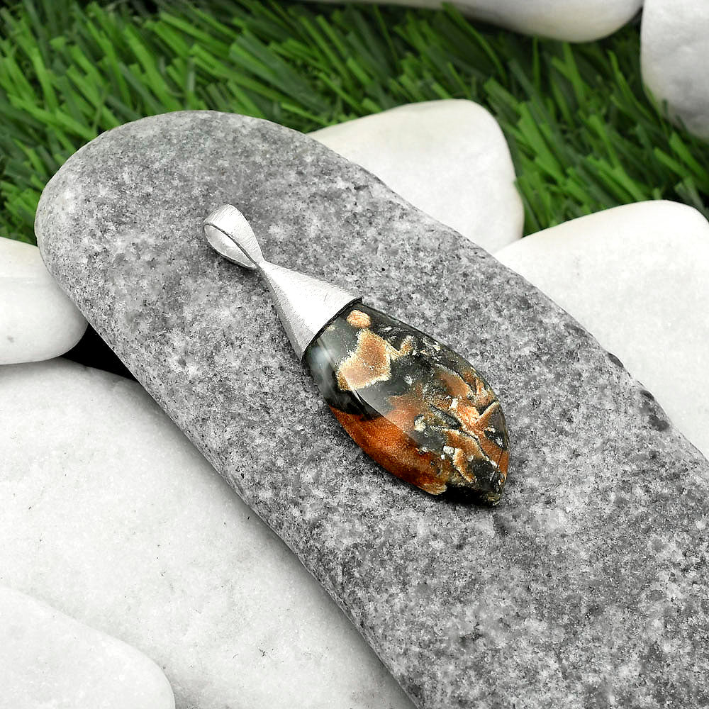 Natural Tabu Jasper Pendant P-1016 SDP116636