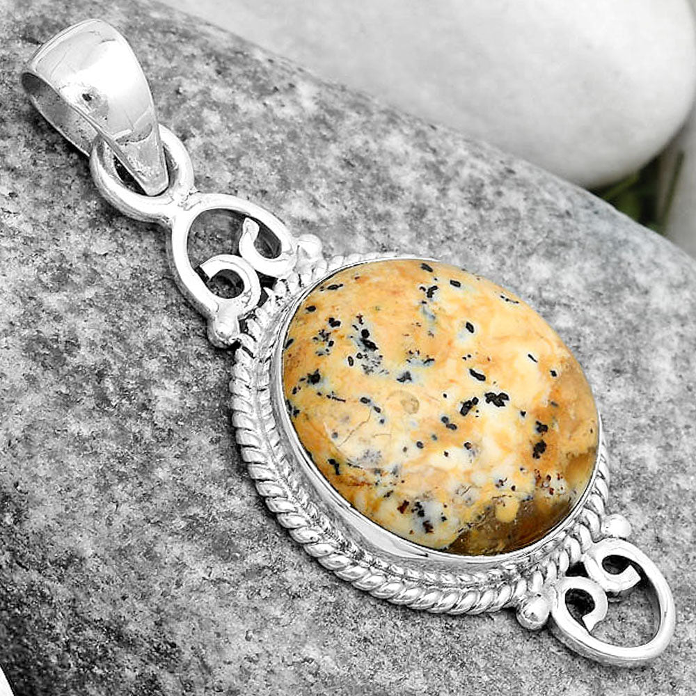 Natural Picture Jasper Pendant P-1696 SDP124033