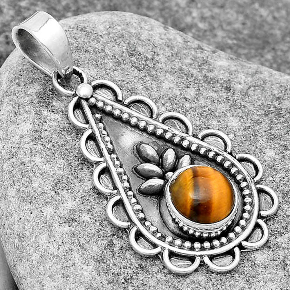 Natural Tiger Eye - Africa Pendant P-1033 SDP125450