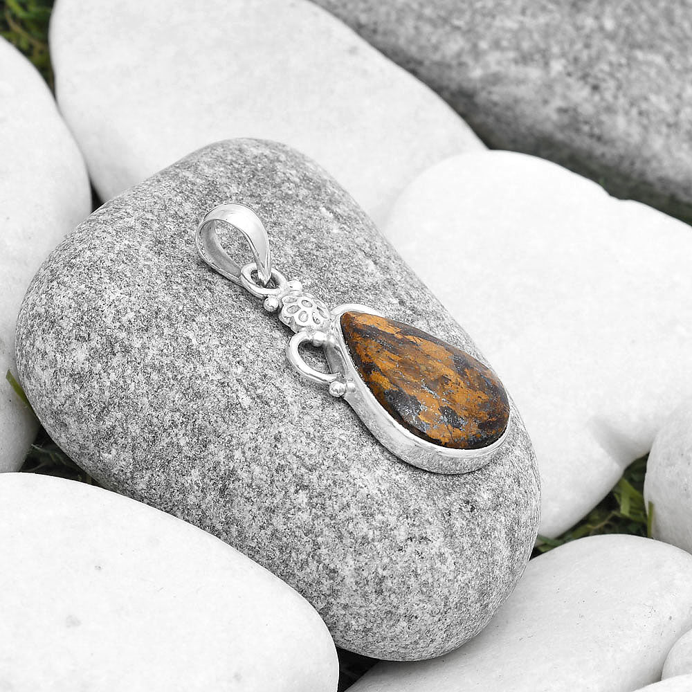Natural Bronzite Pendant P-1220 SDP126904