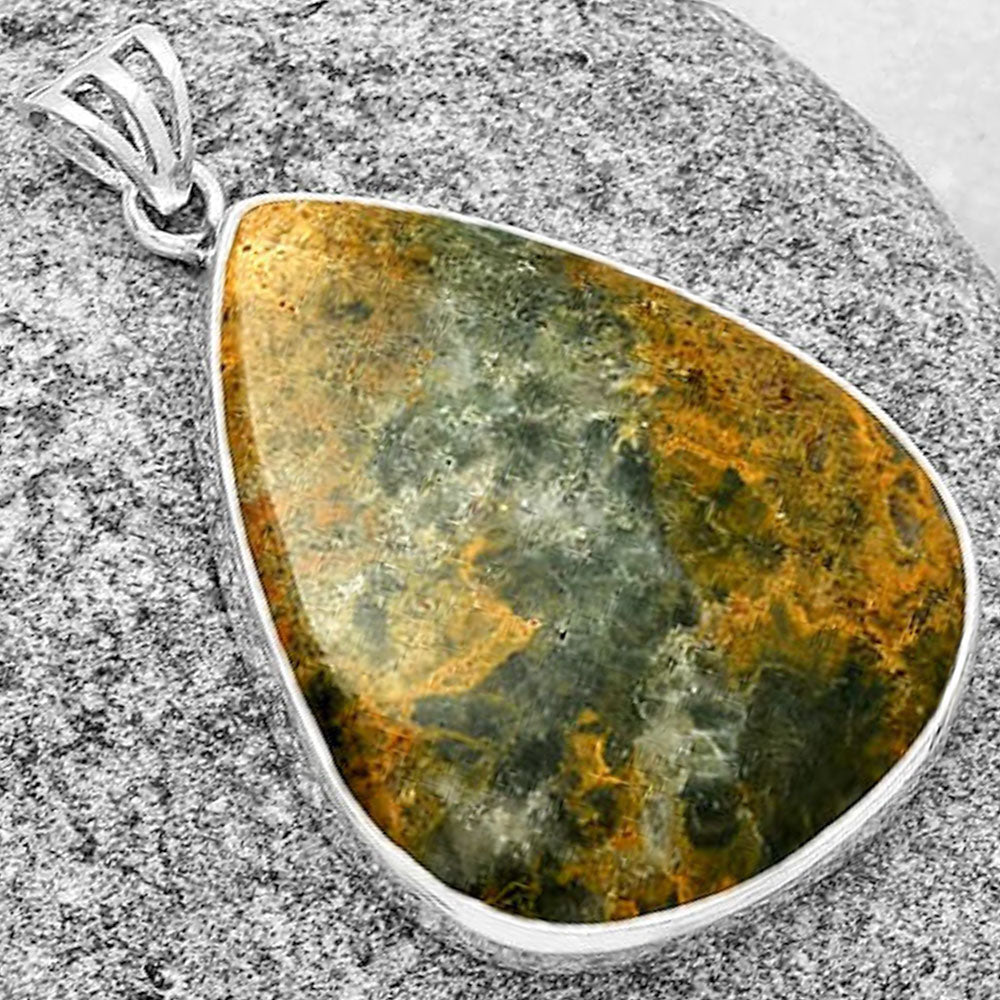 Natural Ocean Jasper - Madagascar Pendant P-1001 SDP128582