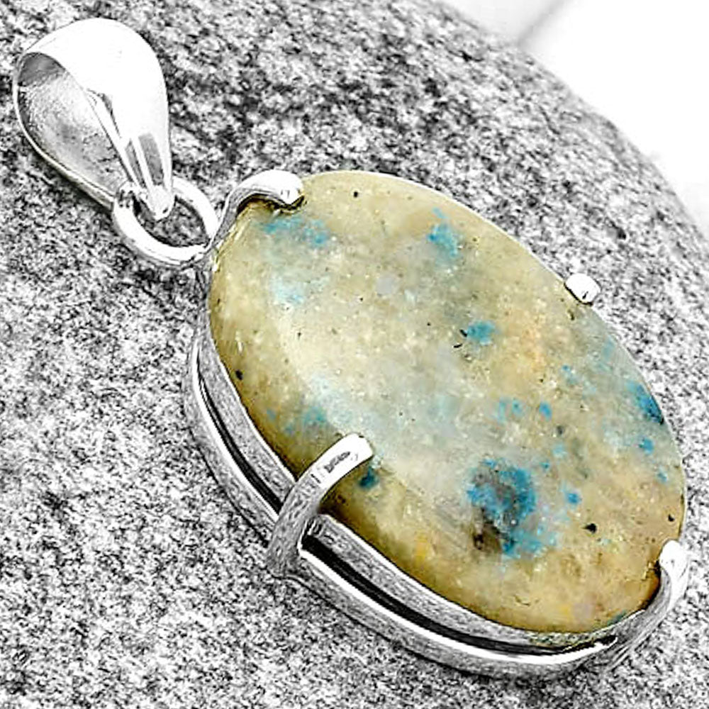 Natural Cavansite - India Pendant P-1013 SDP130968