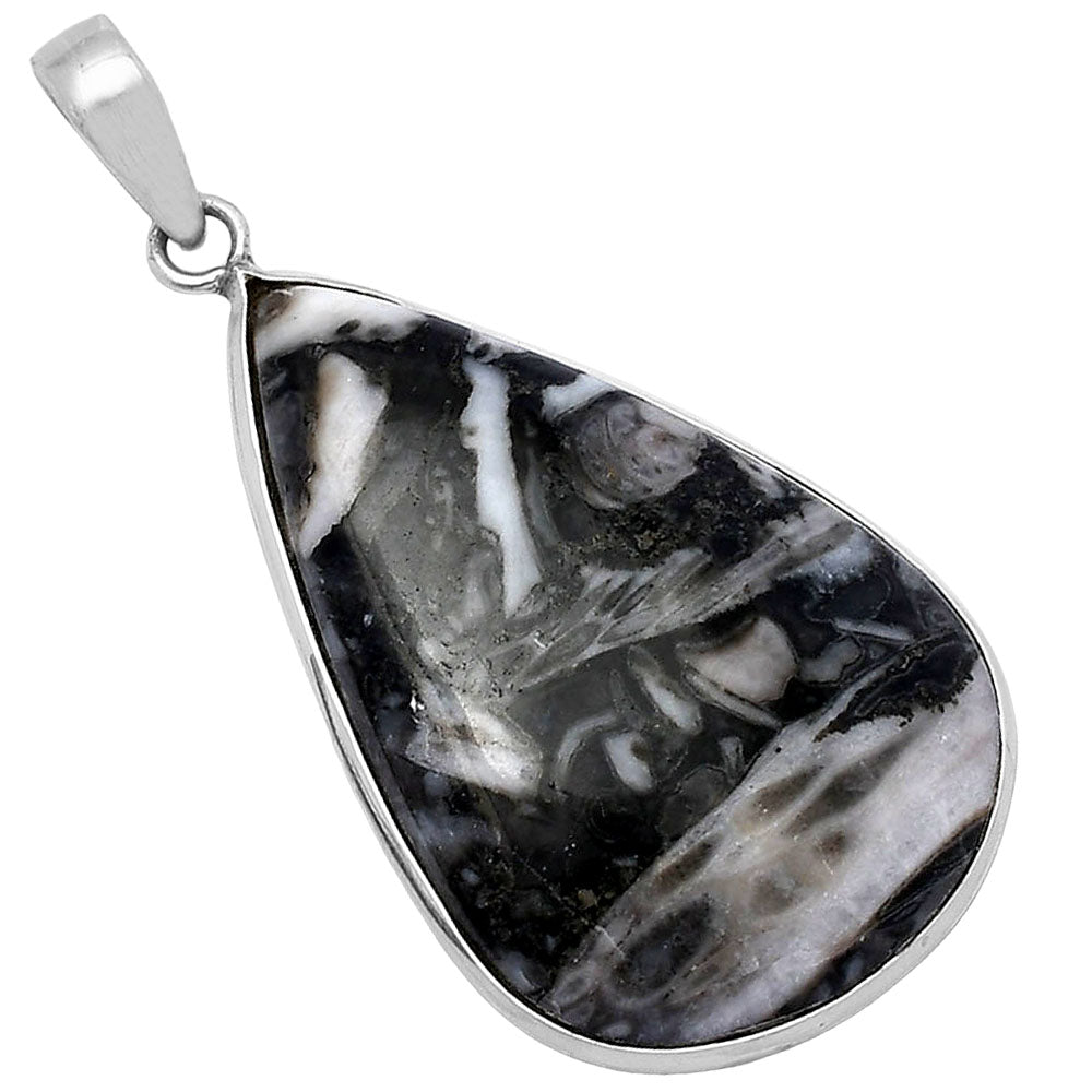 Natural Mexican Cabbing Fossil Pendant P-1001 SDP142016