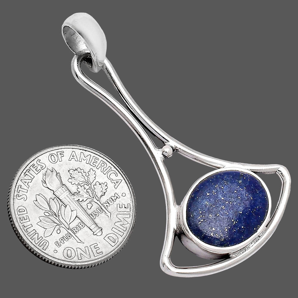 Natural Lapis Lazuli - Afghanistan Pendant P-1574 SDP152412