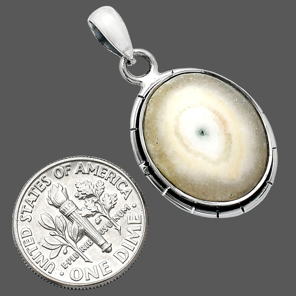 Natural Solar Quartz Eye Pendant P-1065 SDP152996