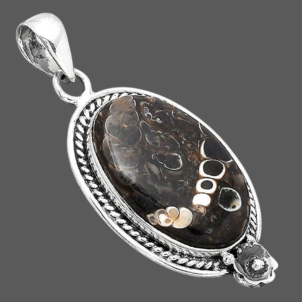 Natural Turtella Jasper - USA Pendant P-1620 SDP154938