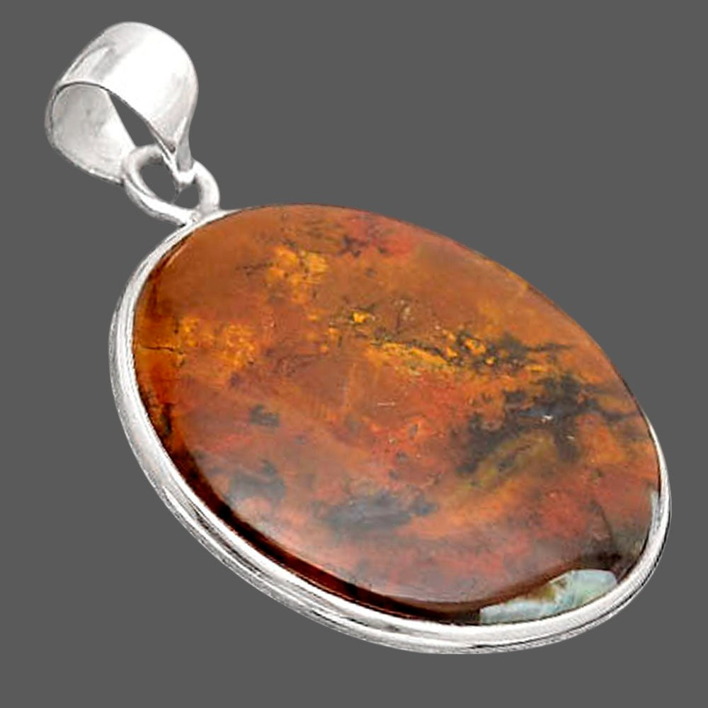Natural Purple Cow Jasper Pendant P-1001 SDP155836
