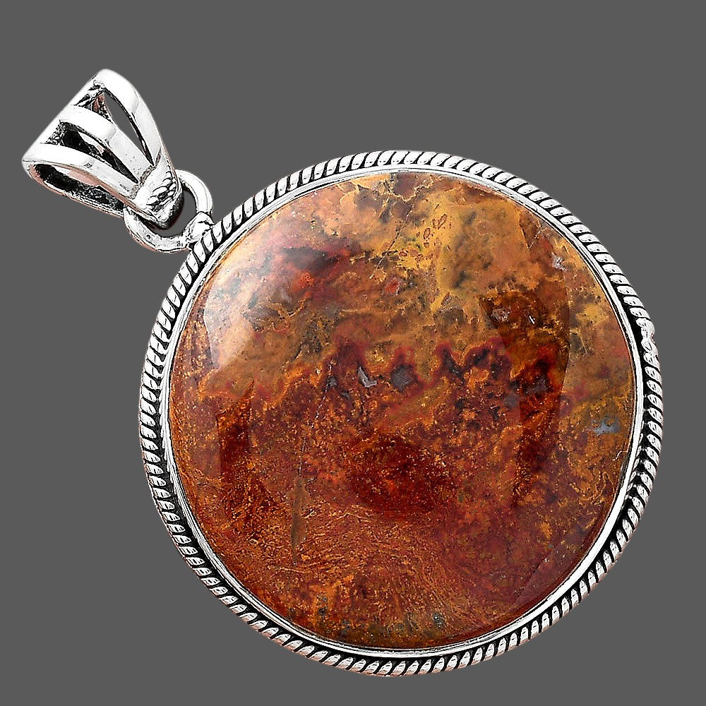 Natural Rare Cady Mountain Agate Pendant P-1056 SDP156237