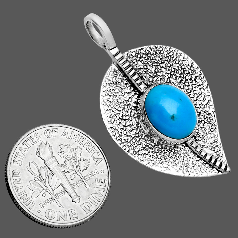 Sleeping Beauty Turquoise - USA Pendant P-1218 SDP157389
