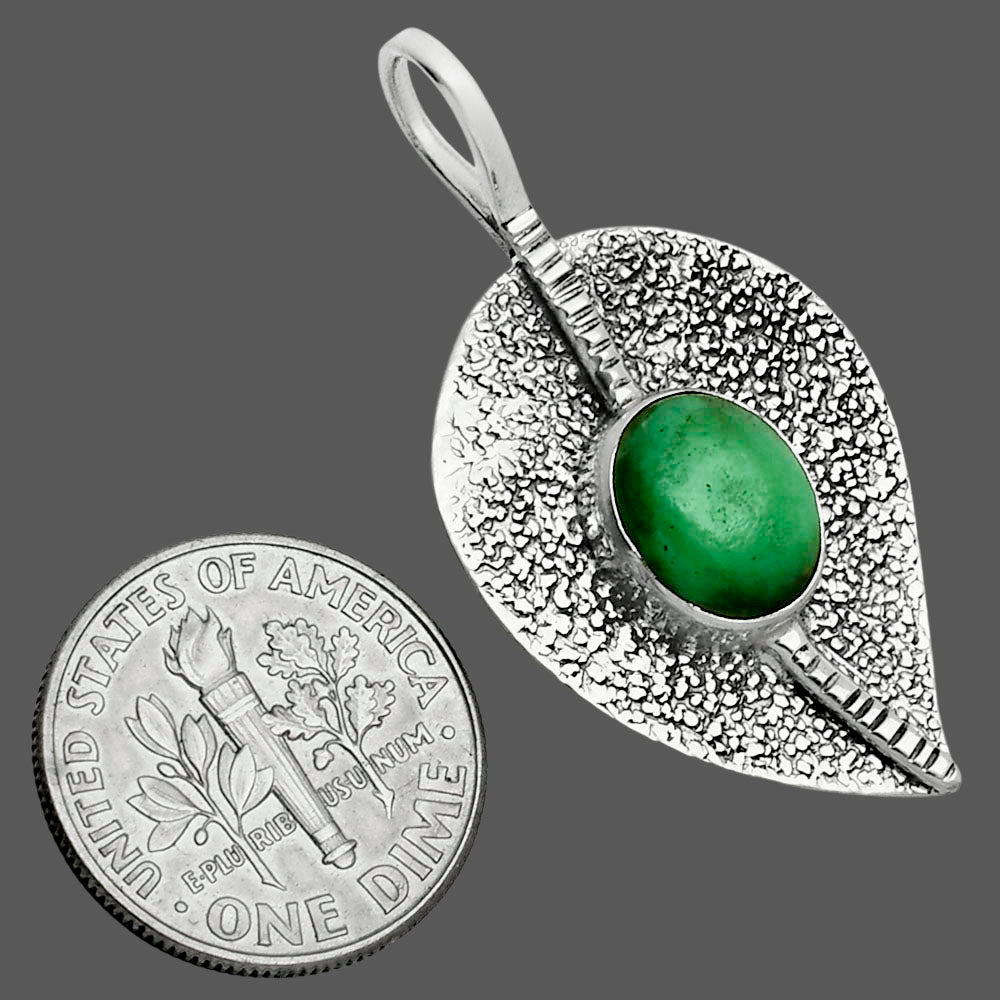Natural Utah Variscite Pendant P-1218 SDP157407