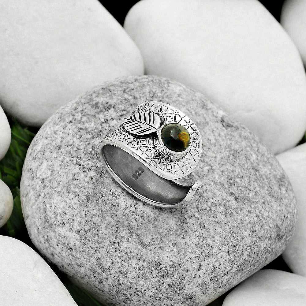 Adjustable - Pietersite - Namibia Ring size-7 R-1319 SDR170254