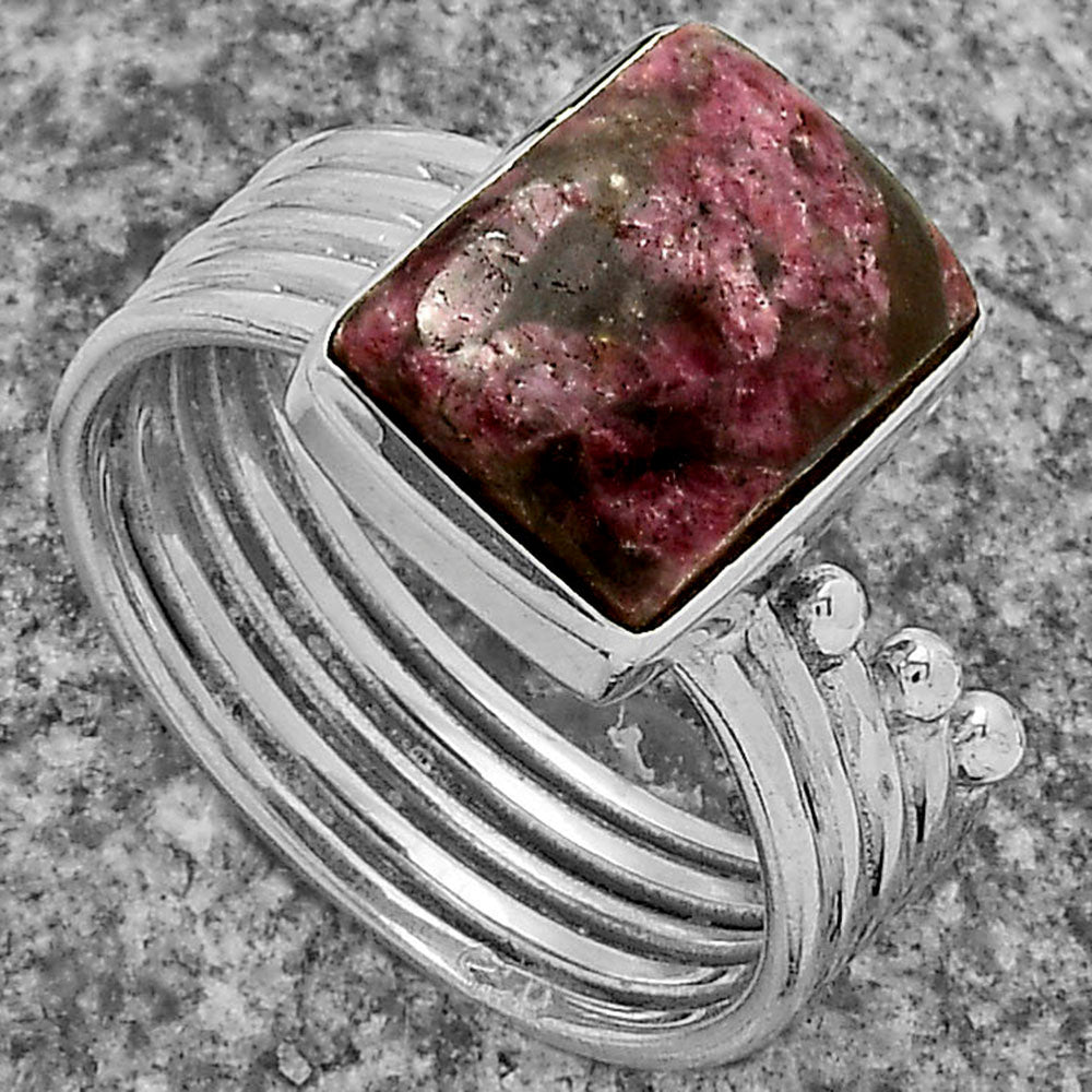 Natural Tourmaline Quartz Ring size-8 R-1492 SDR175562