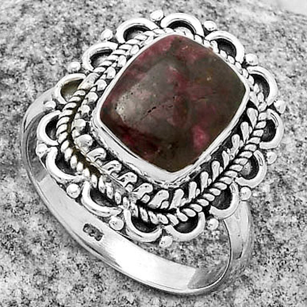 Natural Tourmaline Quartz Ring size-8 R-1256 SDR176530
