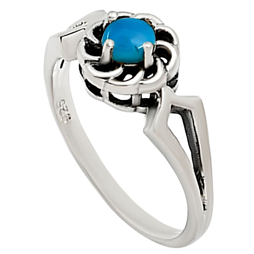Sleeping Beauty Turquoise Ring size-7 R-1172 SDR252406