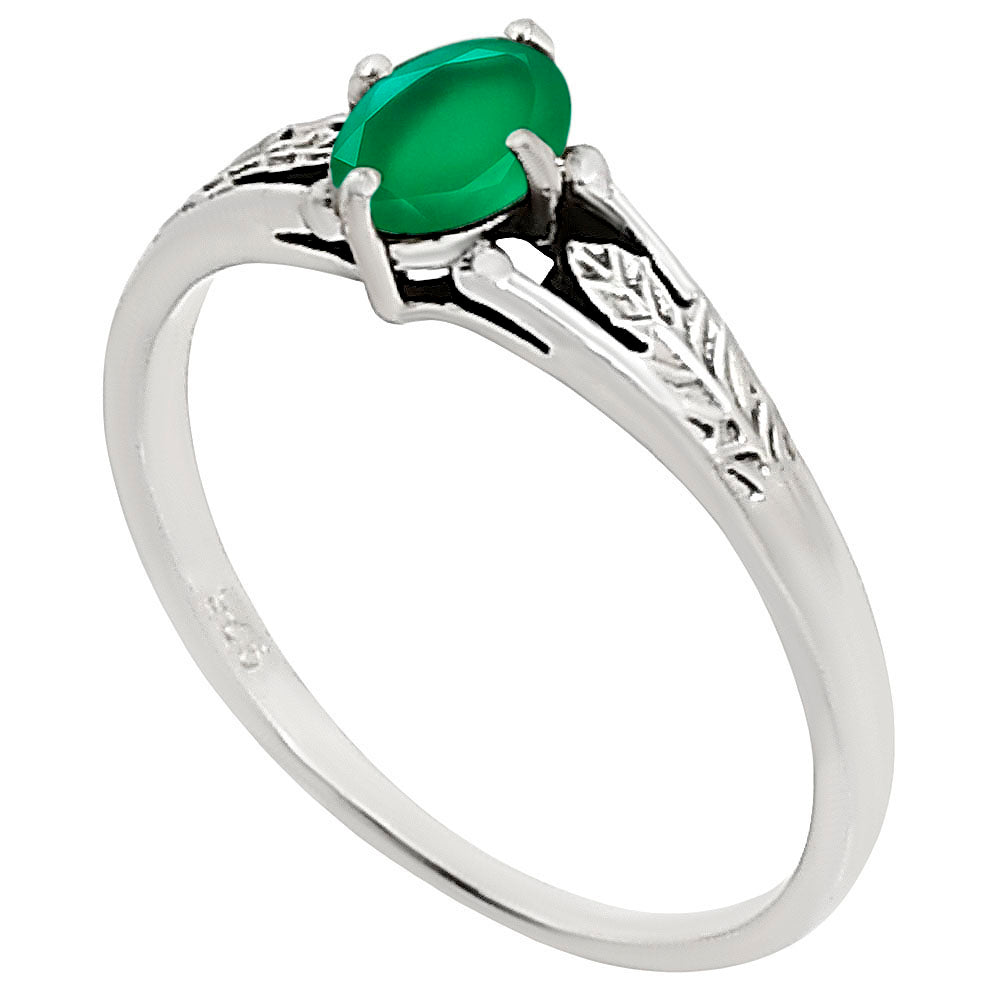 Green Onyx Ring size-7 R-1172 SDR252620