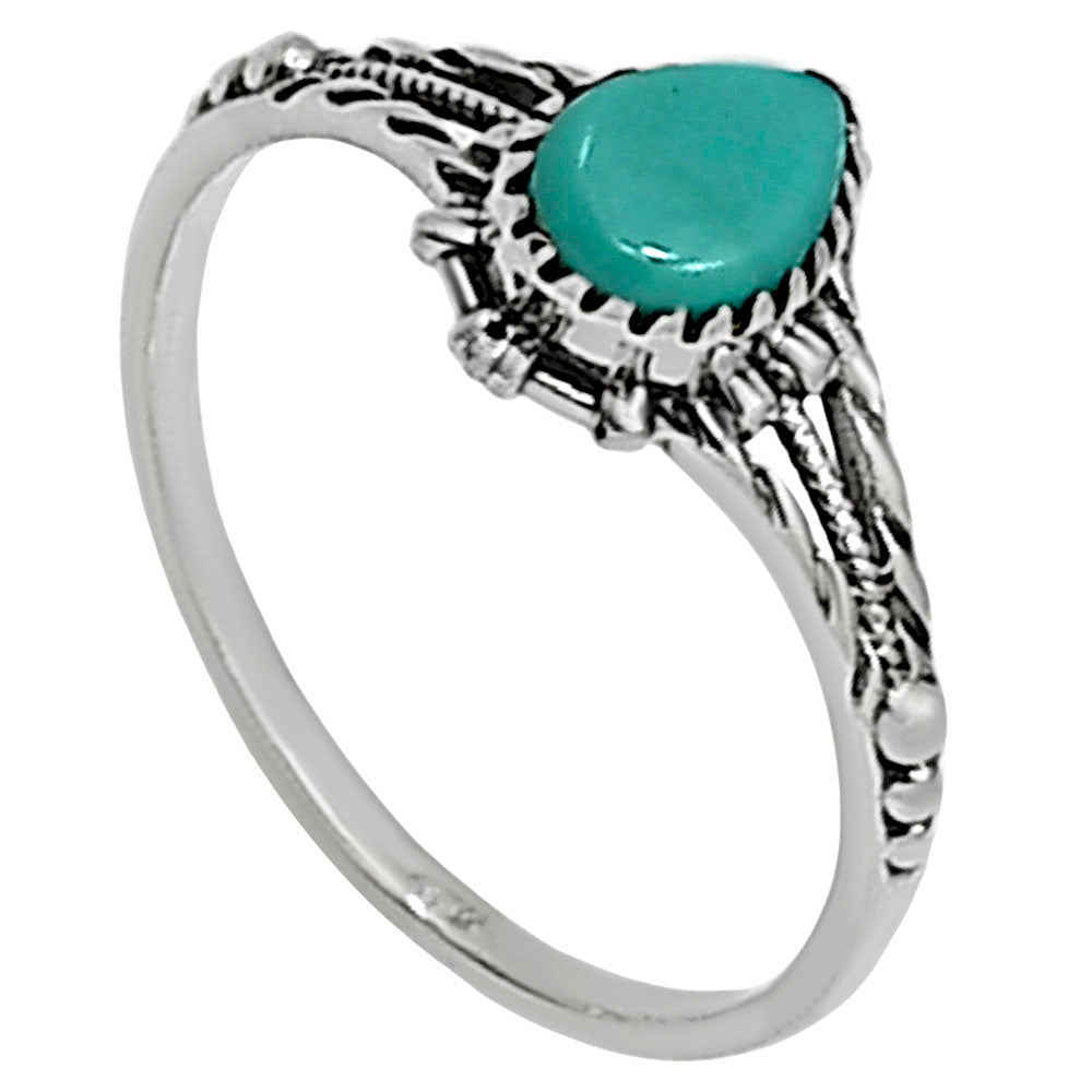 Sleeping Beauty turquoise Ring size-5 R-1345 SDR254250