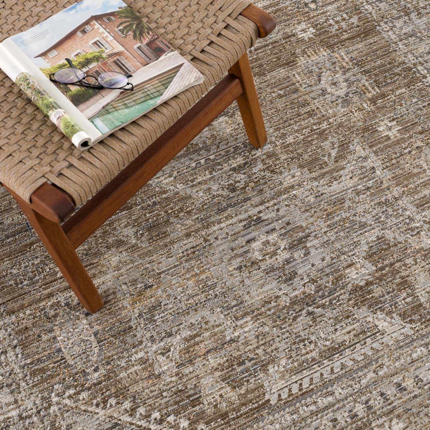 Yamir Washable Area Rug