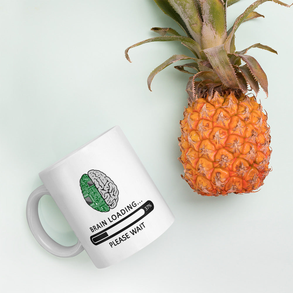 Brain Loading Please Wait Coffee Mug