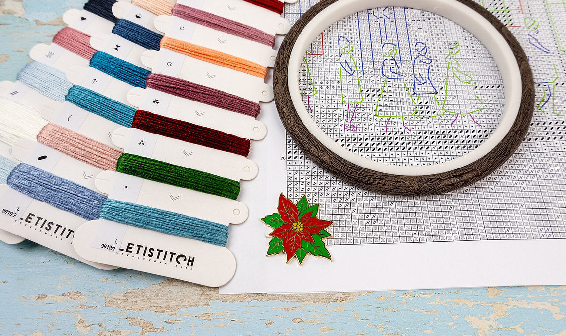 London Snowfall L9919 Counted Cross Stitch Kit