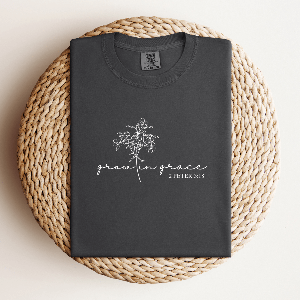 Grow In Grace Pepper T