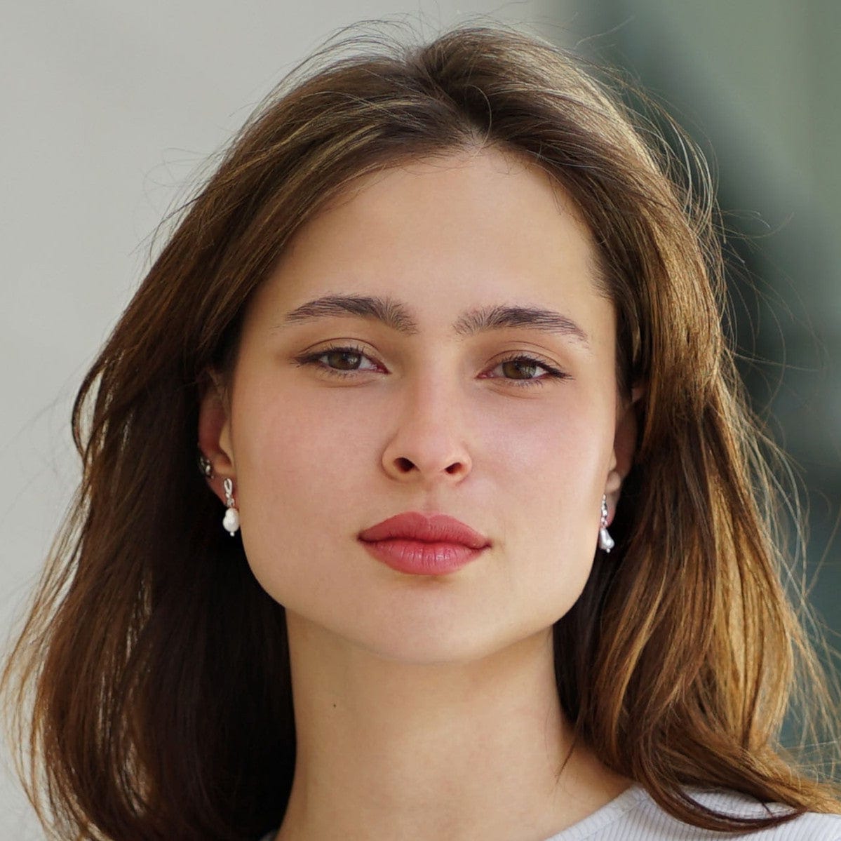 Earrings Arisa - Gold Plated Elegant Earrings