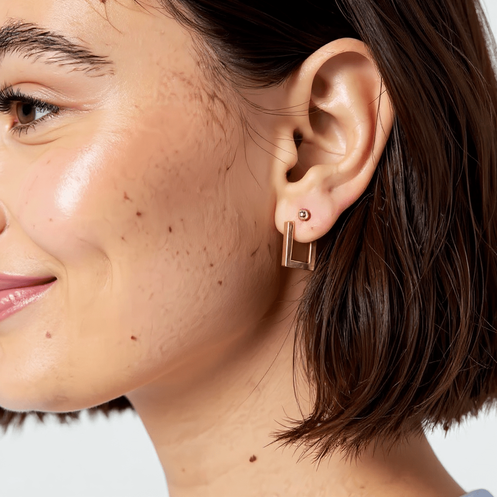 Earrings Terry - Gold Plated Modern Earrings