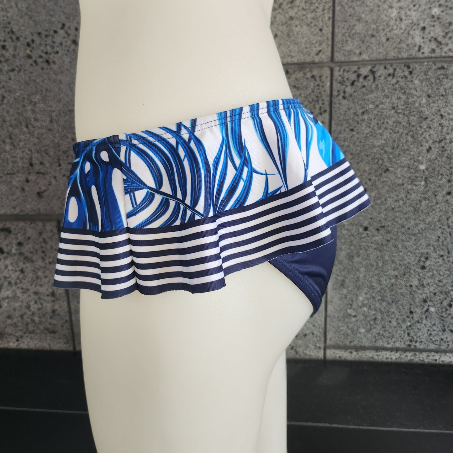 Loco Boutique Blue Girl Skirted Bottom